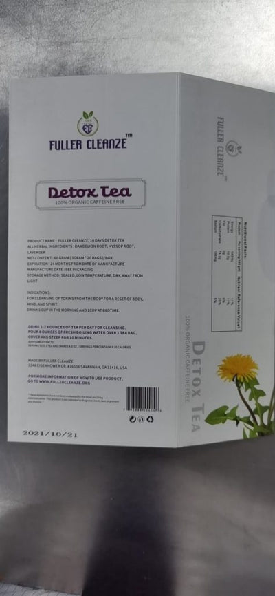 Fuller Cleanze Detox Tea
