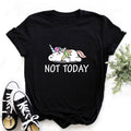 Women Lips Kawaii T-shirt - Overcoming T.R.A.U.M.A.
